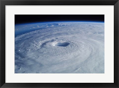 Hurricane Isabel, as seen from the International Space Station
