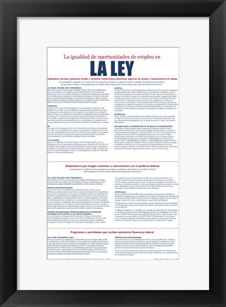 Equal Opportunity Employment Spanish Version 2012