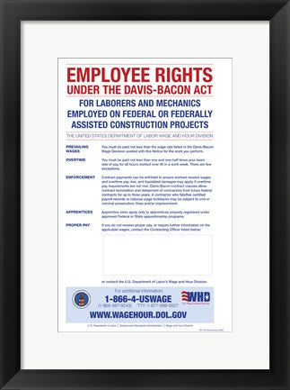 Employee Rights Under the Davis-Bacon Act