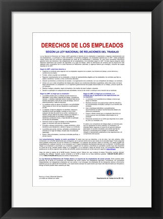 Employee Rights Spanish Version