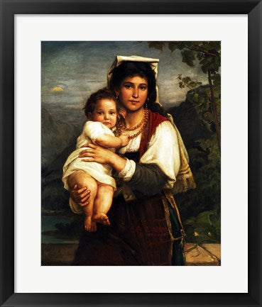 Young Roman Woman with Child