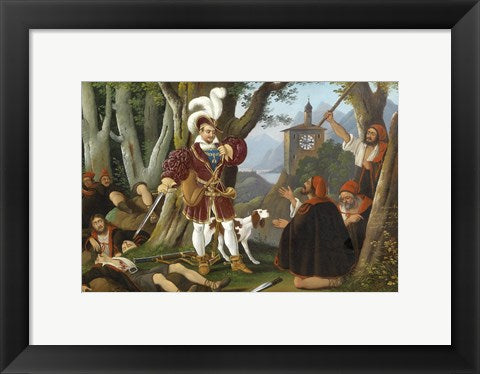 Emperor Maximilian I, with the Robbers