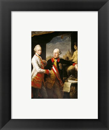Portrait of Emperor Joseph II and his younger brother Grand Duke Leopold of Tuscany