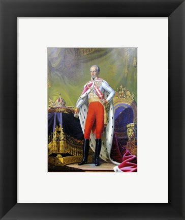 Emperor Franz, a Portrait of King of Hungary