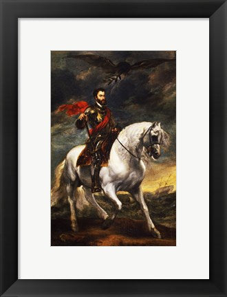 Portrait of Charles V, Holy Roman Emperor, on Horseback