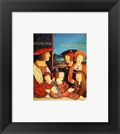 Portrait of Emperor Maximilian and his family