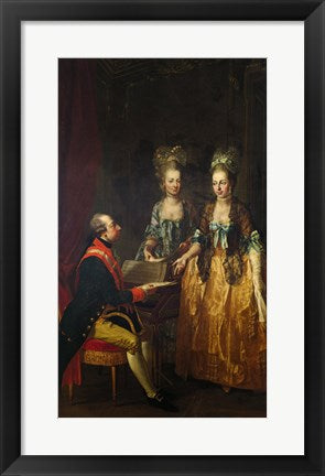 Portrait of Emperor Joseph II at the Piano with His Sisters Maria Anna and Maria Elisabeth