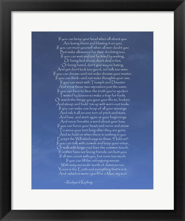If by Rudyard Kipling