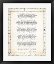 If - Script Border by Rudyard Kipling