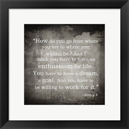 Enthusiasm Jimmy V Quote