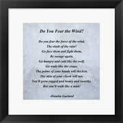 Hamlin Garland - Do you Fear the Wind quote