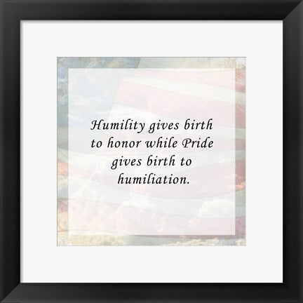 Humility