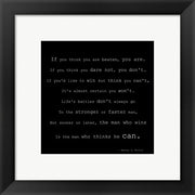 If You Think You are Beaten Quote by Walter D. Wintle