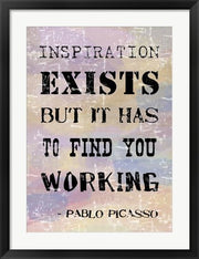 Picasso Inspiration Quote by Veruca Salt