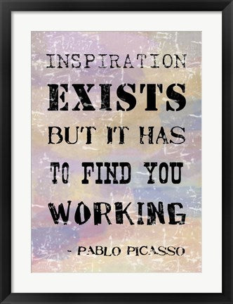 Picasso Inspiration Quote by Veruca Salt