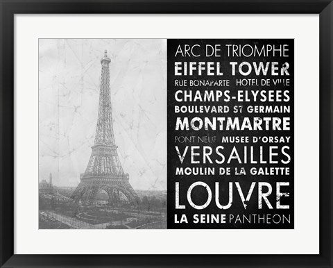 Eiffel Tower Paris by Veruca Salt