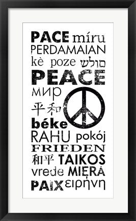 Peace in Different Languages by Veruca Salt