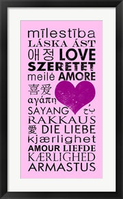 Pink Love Languages by Veruca Salt