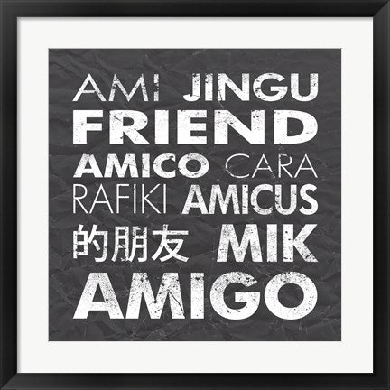 Friend Square Gray by Veruca Salt