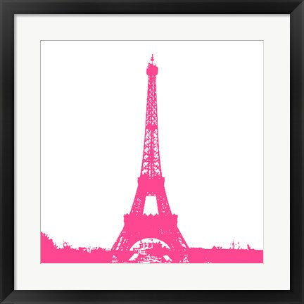 Pink Eiffel Tower by Veruca Salt