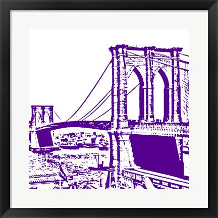 Purple Brooklyn Bridge by Veruca Salt
