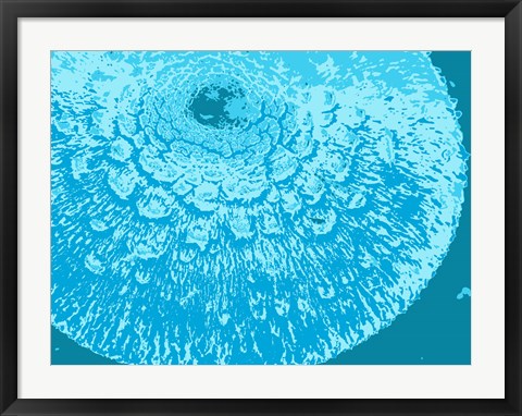 Blue Abstract by George Dilorenzo