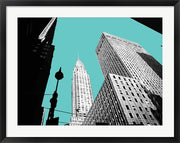 New York on Blue by George Dilorenzo
