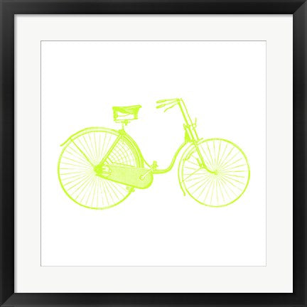 Lime On White Bicycle by Veruca Salt
