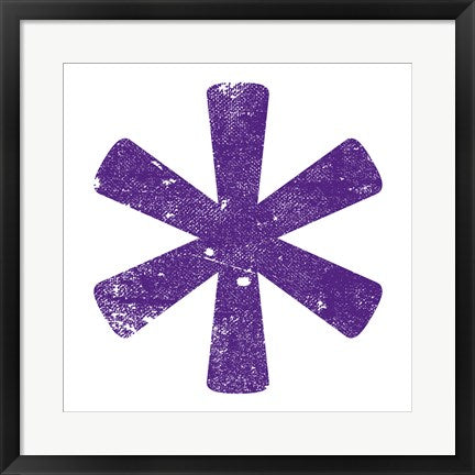 Purple Asterisk by Veruca Salt