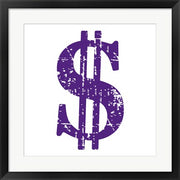 Purple Dollar Sign by Veruca Salt