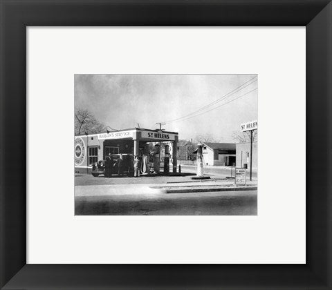 Harlow's Service Station, Anaheim 1930