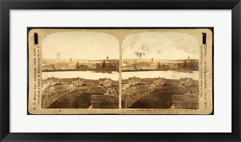 Partial view of White Oak Cotton Mills. Greensboro, NC