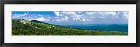 Panorama of the Blue Ridge Parkway Asheville, NC