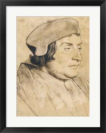 Portrait of a Scholar or Cleric by Hans Holbein The Younger