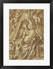 Mars and Venus by Abraham Bloemaert