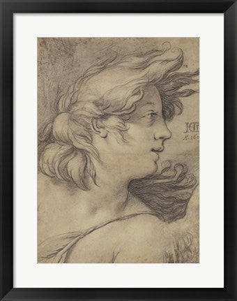 Bust of an Angel by Hendrick Goltzius