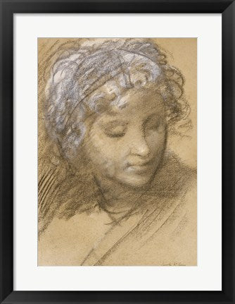 Head of a Female Figure by Giulio Cesare Procaccini