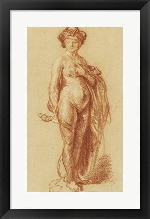 Nude Woman with a Snake by Rembrandt van Rijn