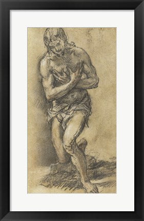 Christ Baptized by Juan Carreno de Miranda