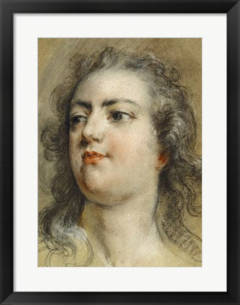 Head of King Louis XV by Francois Le Moyne