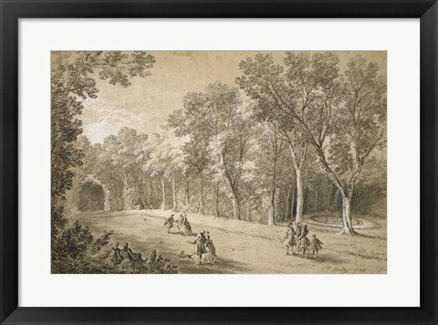 Park Scene by Jean-Baptiste Oudry