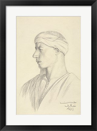 Portrait of an Egyptian Fellah by Jean-Leon Gerome