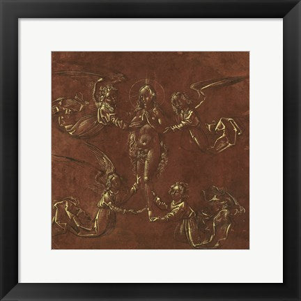 Mary Magdalene Transported by Four Angels