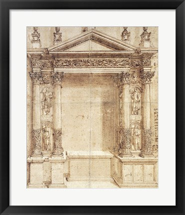 Design for an Altar by Baldassare Peruzzi