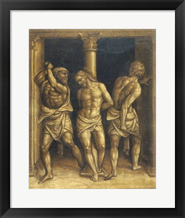 The Flagellation by Bernardino Lanino