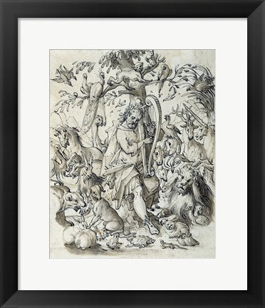Orpheus Charming the Animals by Josias Murer