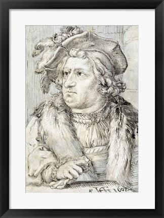 Portrait of a Man by Hendrick Goltzius