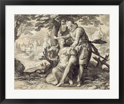 Young Woman Assisted by a Gentleman by Joachim Wtewael