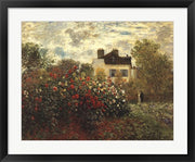 The Artist's Garden in Argenteuil by Claude Monet