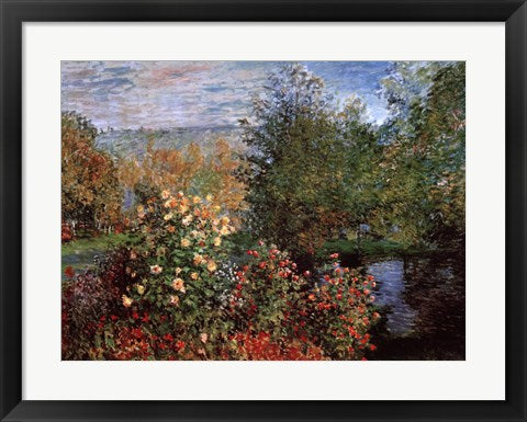 Garten von Montgeron by Claude Monet